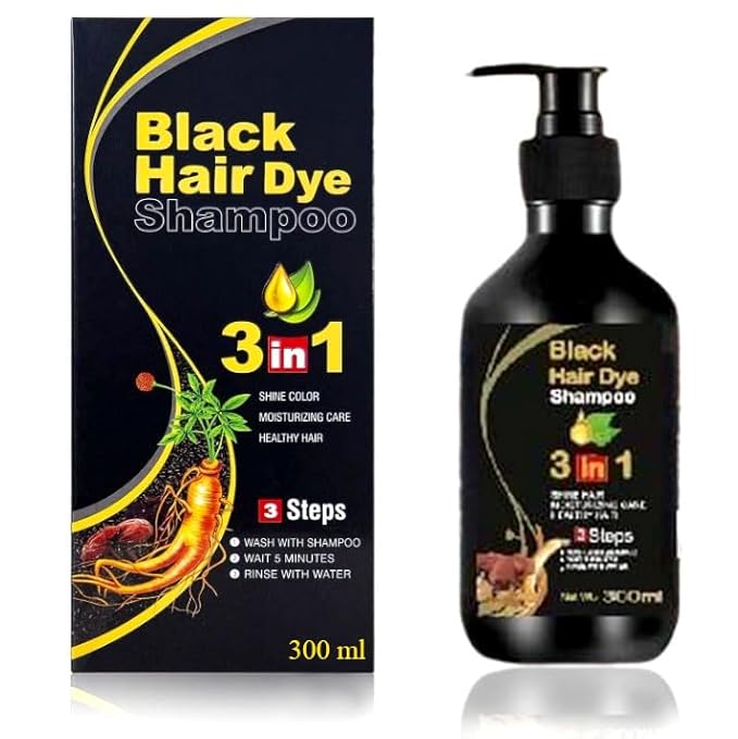 Black Hair Dye Shampoo