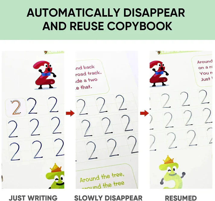 10 Refill Magic Book