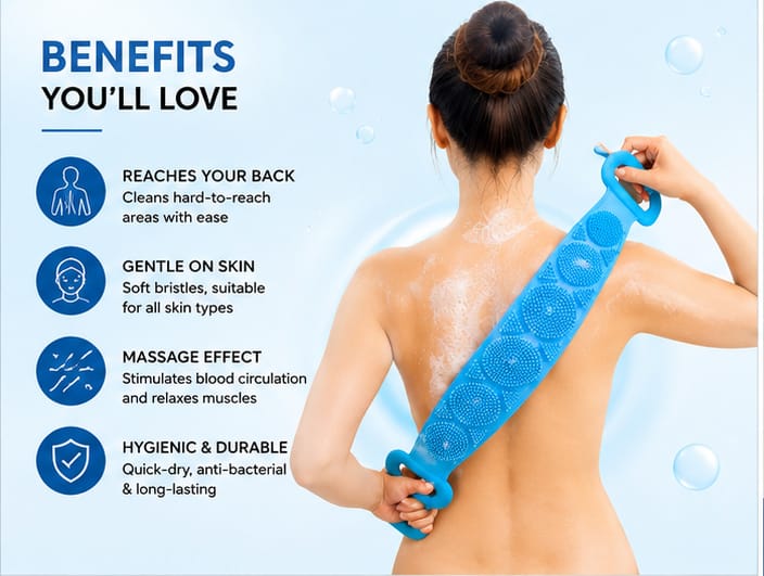 Body back Scrubber