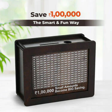 Wooden Money Bank